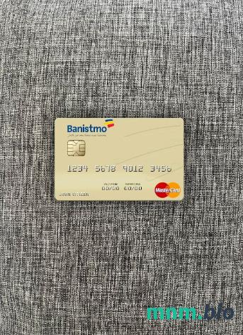 Panama Banco Banistmo wygląd zdjęcia mastercard skan PSD + zdjęcie